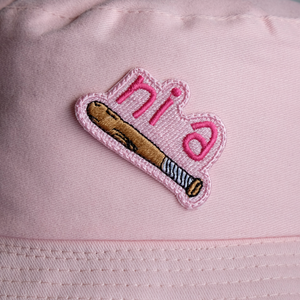 Bucket Hat Rosado Pastel