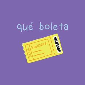 Sticker Qué boleta