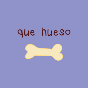 Sticker Que hueso