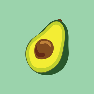 Sticker Aguacate