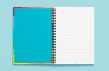 Cargar imagen en el visor de la galería, Cuaderno RAYADO 1 materia (sin stickers)