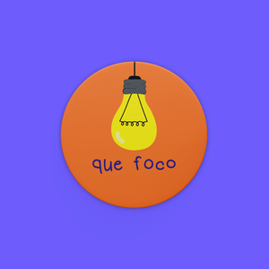 Sticker Que foco