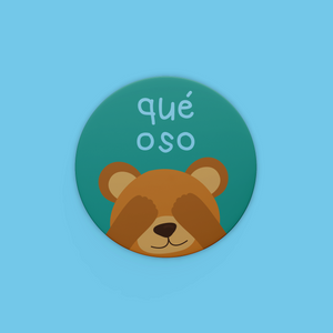 Sticker Qué oso