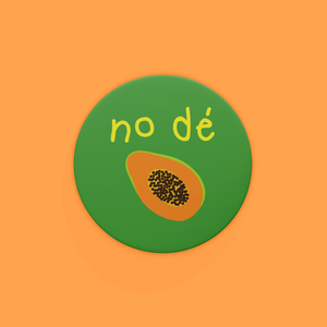 Sticker No dé papaya