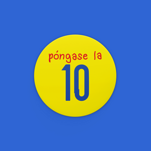 Sticker Póngase la 10