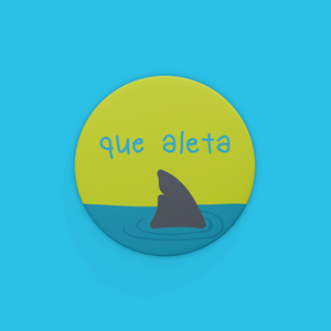 Sticker Que aleta