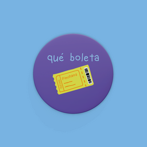 Sticker Qué boleta
