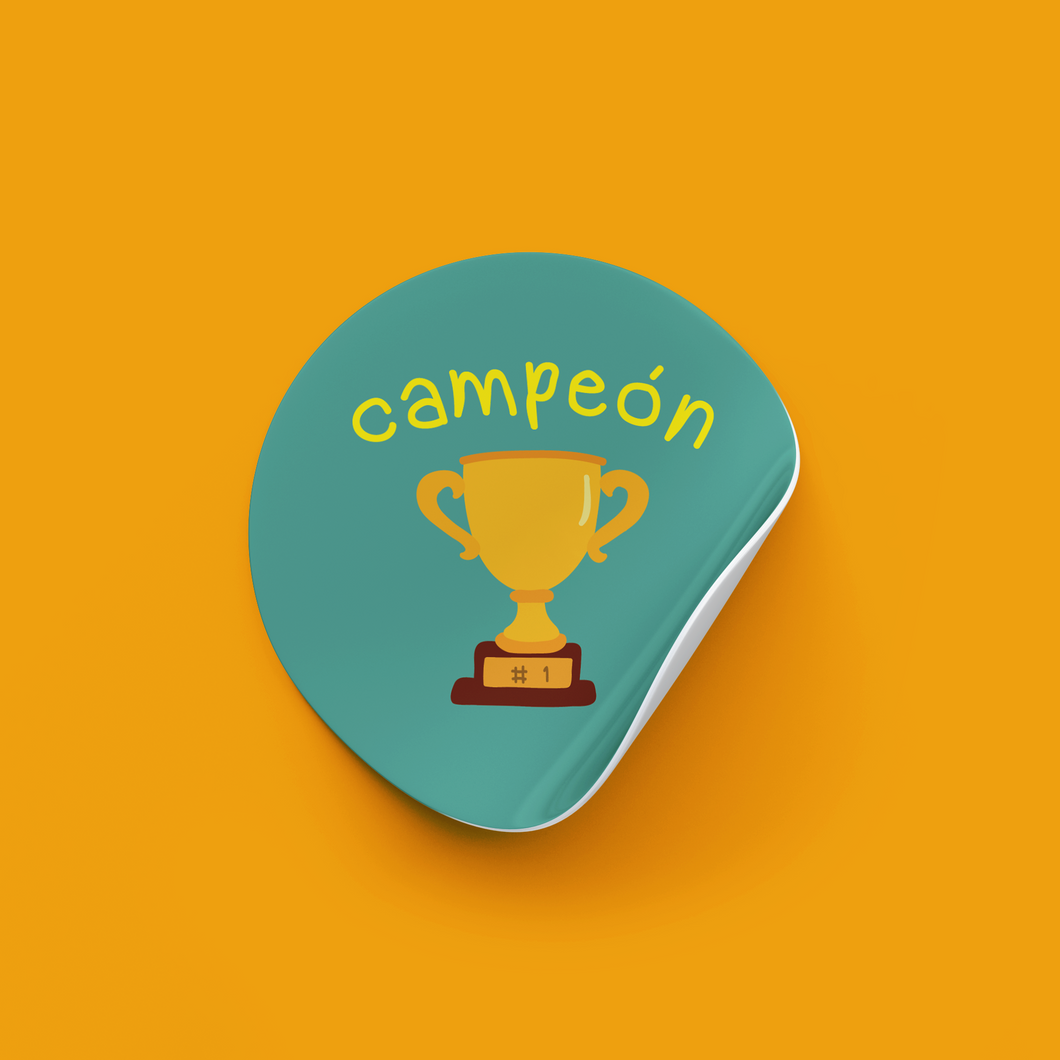 Sticker Campeón