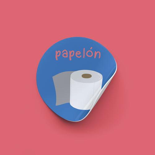 Sticker Papelón