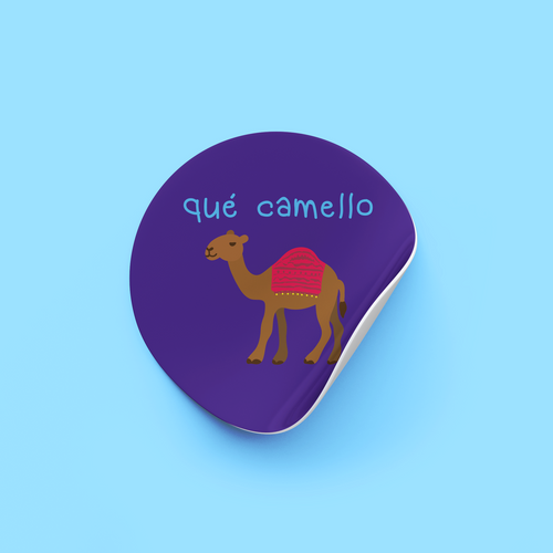 Sticker Qué camello